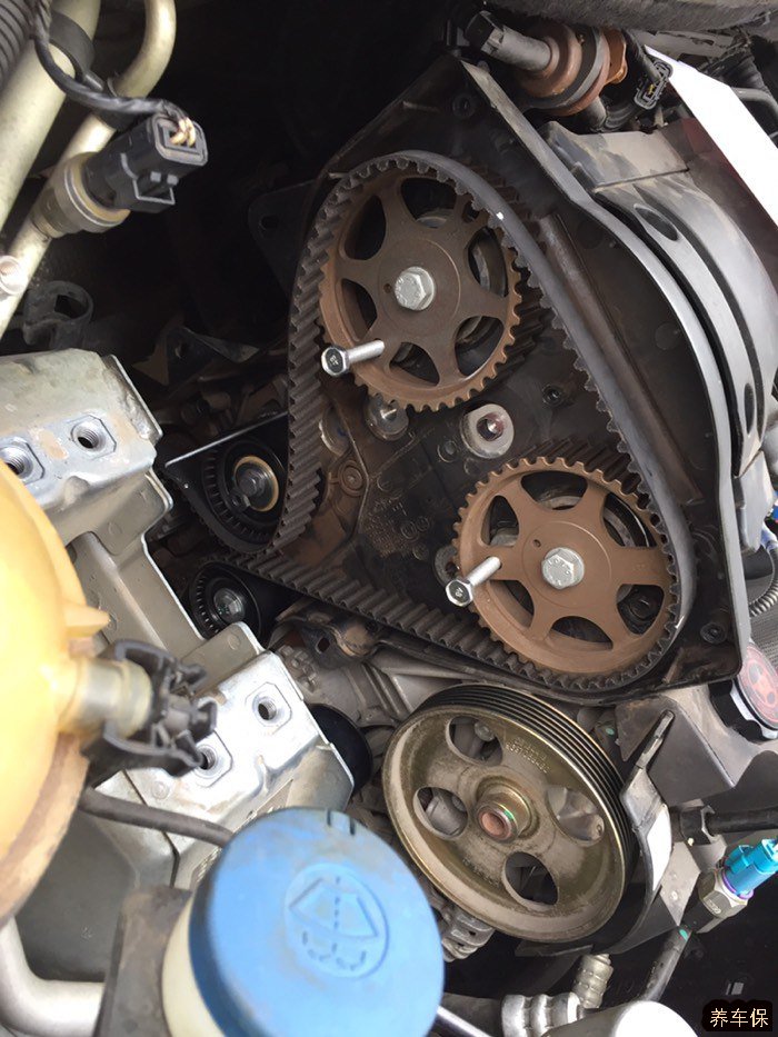 标致307维修保养之正时皮带异响解决及更换详解