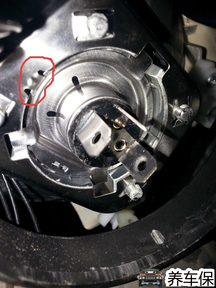 捷达更换h4大灯灯泡图文教程