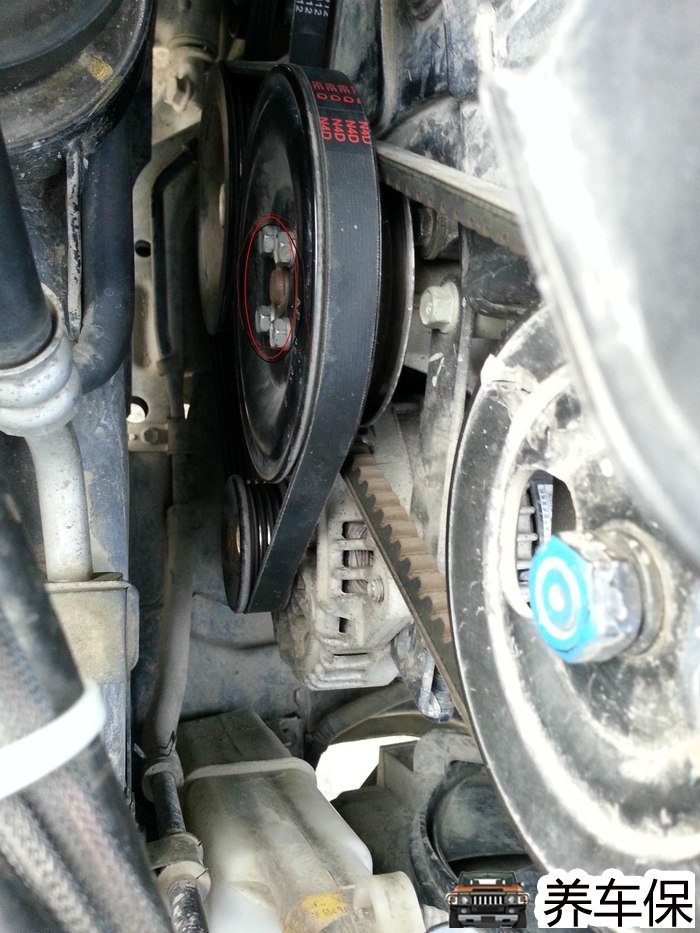 伊兰特更换正时皮带详细过程