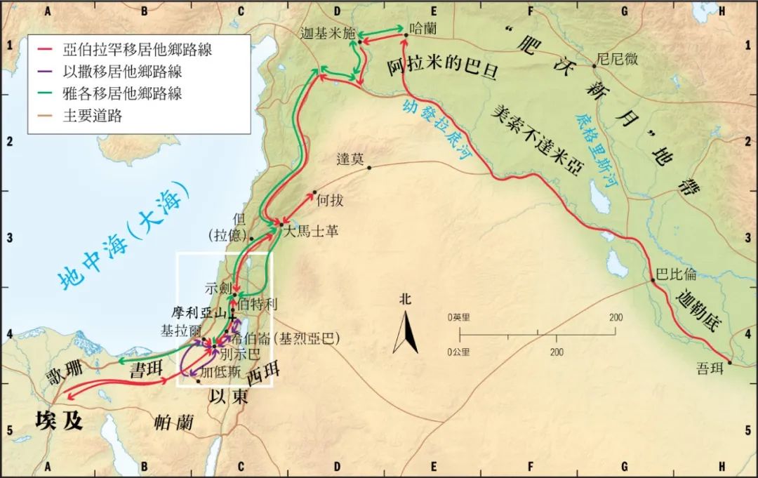 保罗第二次布道线路图片