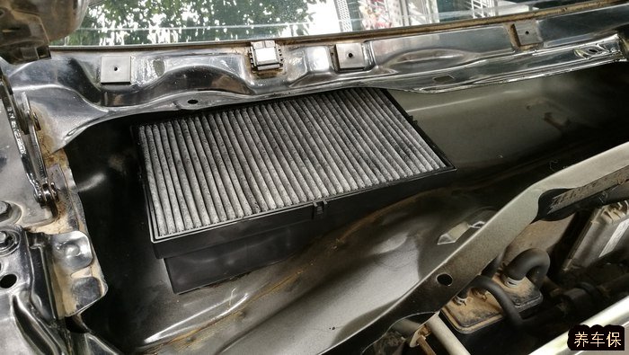 海马骑士空调滤芯的位置及更换教程