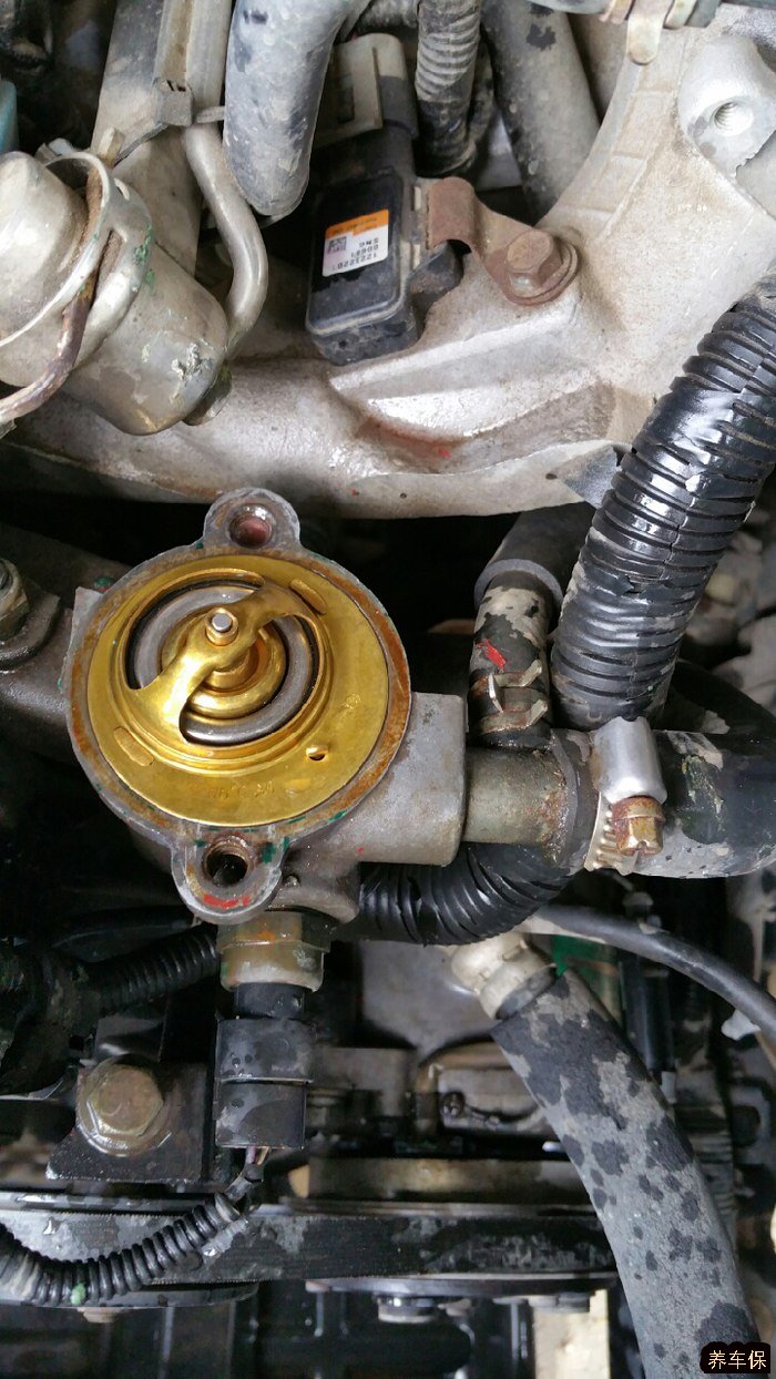 哈弗h5跑高速掉温更换节温器解决问题