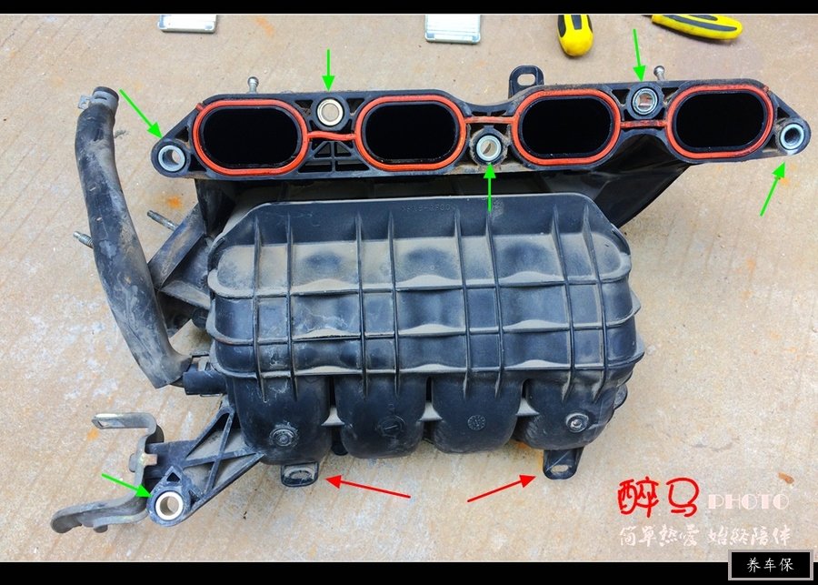 卡罗拉自己动手清洗喷油嘴和进气歧管