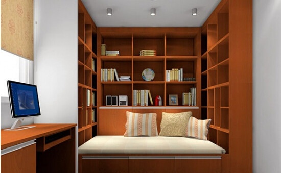 你想要这样的书房吗超小书房的魅力