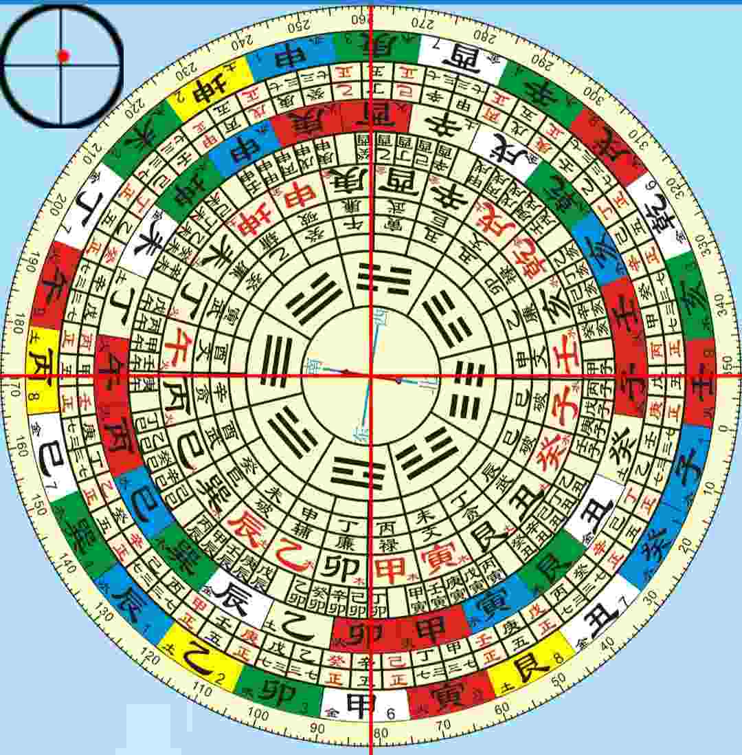 电子罗盘甲山庚向【黄泉水】有四维黄泉即【乾,坤,艮,巽】和向上天干