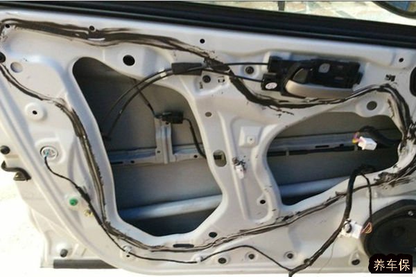 本田飞度车门板拆卸及四门隔音教程